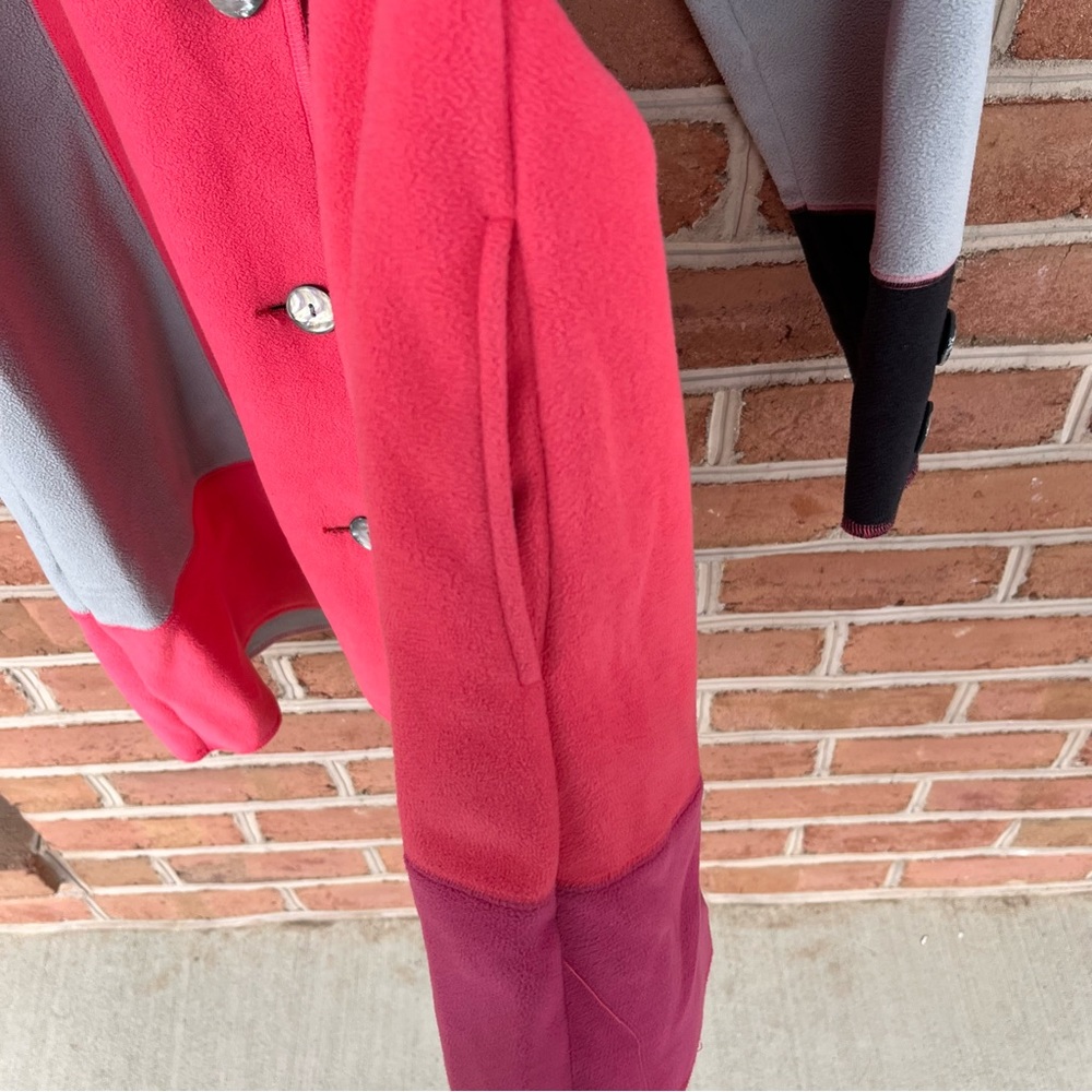 Block Patterned Light Weight Coat/Shacket. Soft F… - image 8